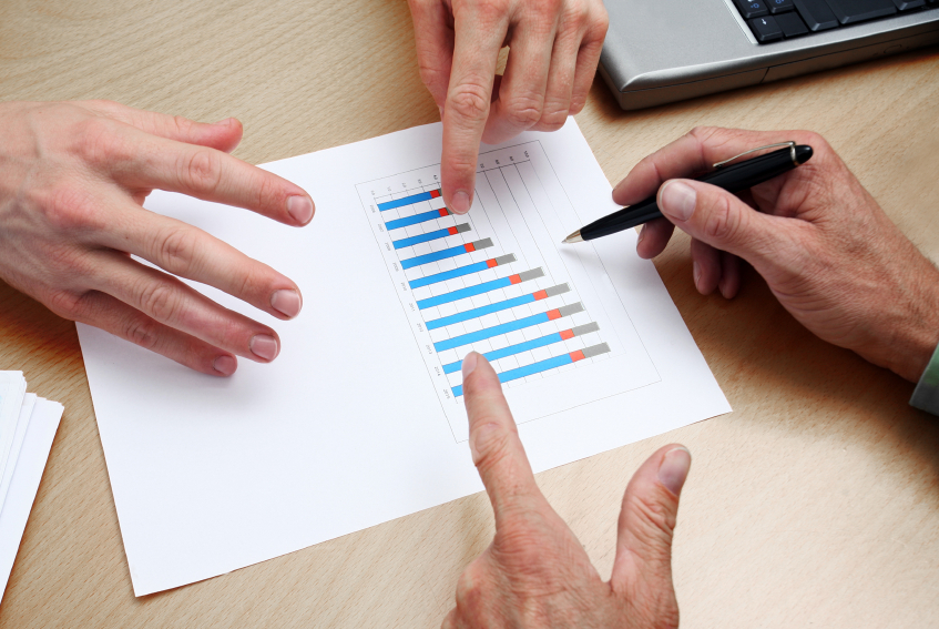 Business people planning